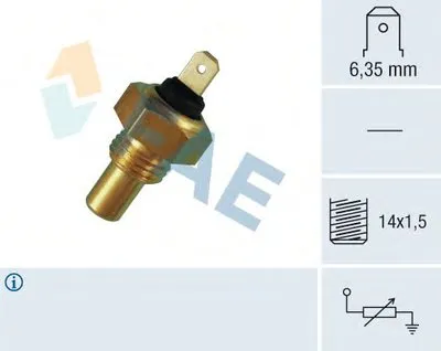 Датчик, температура охлаждающей жидкости FAE купить