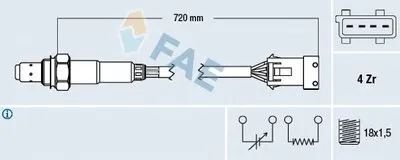 Лямда-зонд FAE купить