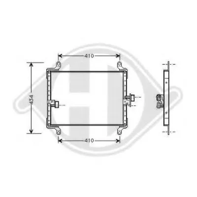 Конденсатор, кондиционер DIEDERICHS купить