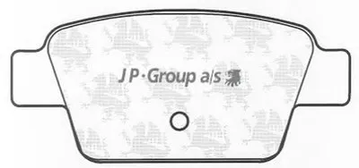 Комплект тормозных колодок, дисковый тормоз QH JP GROUP купить