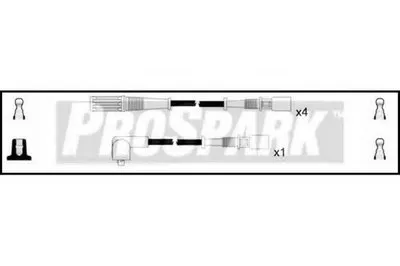 Комплект проводов зажигания ProSpark STANDARD купить