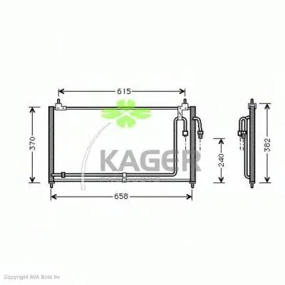 Конденсатор, кондиционер KAGER купить