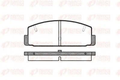Комплект тормозных колодок, дисковый тормоз KAWE купить