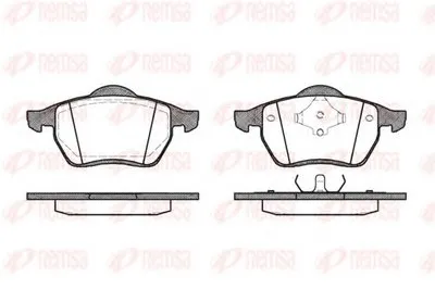 Комплект тормозных колодок, дисковый тормоз KAWE купить
