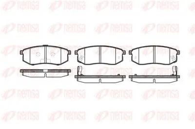 Комплект тормозных колодок, дисковый тормоз KAWE купить