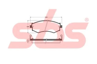 Комплект тормозных колодок, дисковый тормоз sbs купить