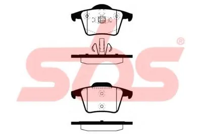 Комплект тормозных колодок, дисковый тормоз sbs купить