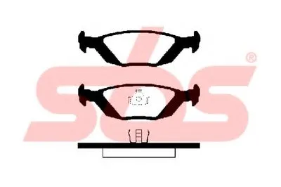 Комплект тормозных колодок, дисковый тормоз sbs купить