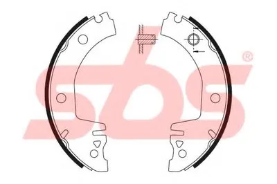 Комплект тормозных колодок sbs купить