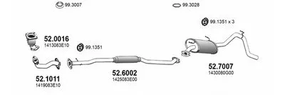 Система выпуска ОГ ASSO купить
