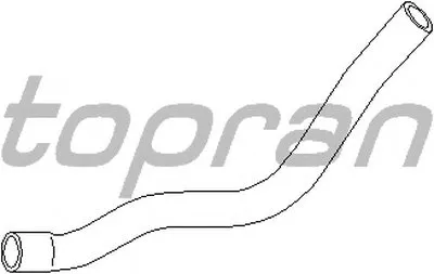 Шланг радиатора TOPRAN купить