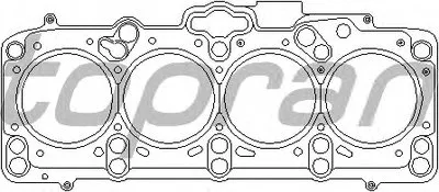 Прокладка, головка цилиндра TOPRAN купить