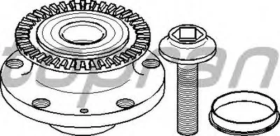 ? колесн. ступицы = TOPRAN купить