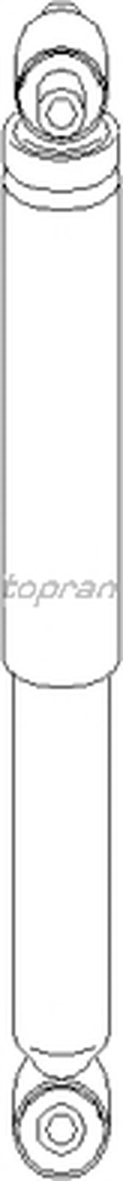 Амортизатор TOPRAN купить