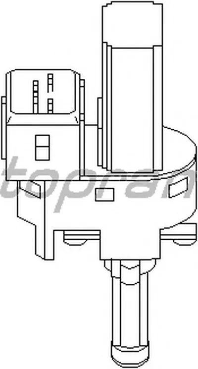 Выключатель, привод сцепления (Tempomat) TOPRAN купить