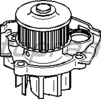 Водяной насос TOPRAN купить
