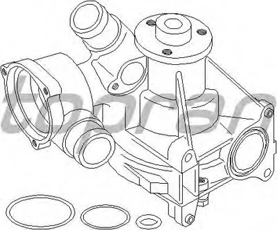 Водяной насос TOPRAN купить
