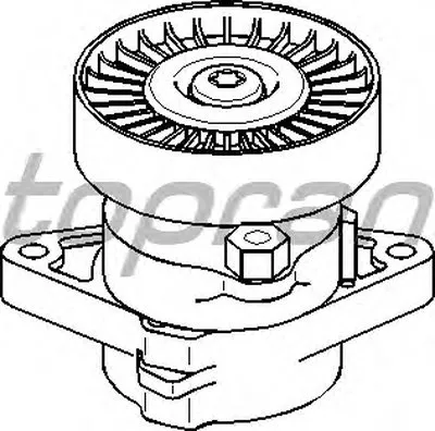 Натяжитель ремня, клиновой зубча TOPRAN купить