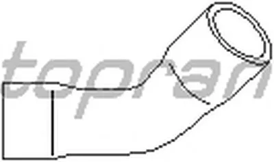 Шланг радиатора TOPRAN купить