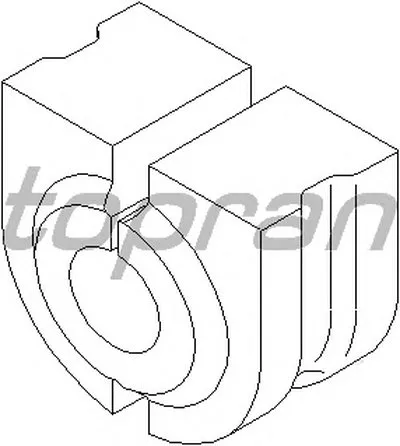 Опора, стабилизатор TOPRAN купить