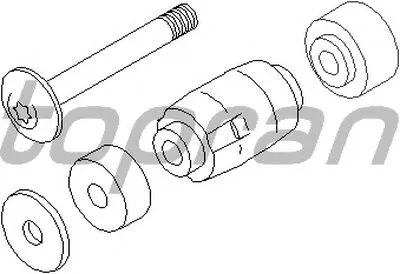 Ремкомплект, соединительная тяга стабилизатора TOPRAN купить