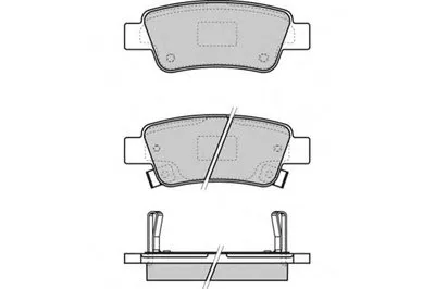 Комплект тормозных колодок, дисковый тормоз E.T.F. купить