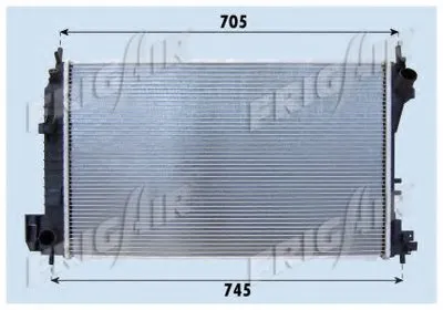 Радиатор, охлаждение двигателя FRIGAIR купить