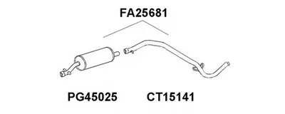 Глушитель выхлопных газов конечный VENEPORTE купить