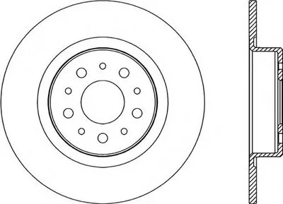 Тормозной диск ADAPTIVE OPEN PARTS купить