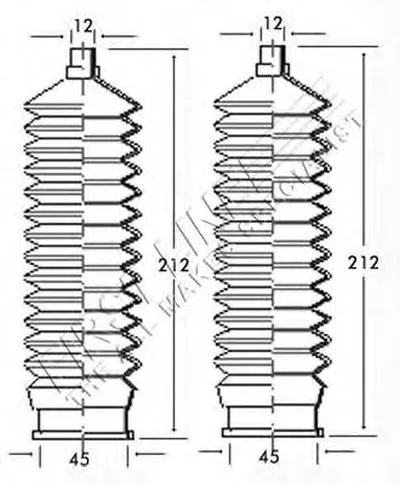 Пыльник, рулевое управление FIRST LINE купить
