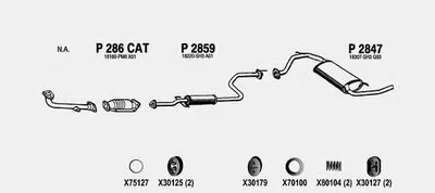 Система выпуска ОГ FENNO купить