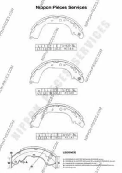 Комплект тормозных колодок NPS купить