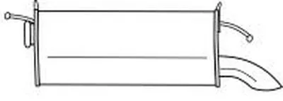 Глушитель выхлопных газов конечный SIGAM купить
