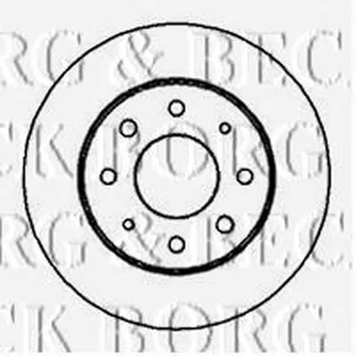 Тормозной диск BORG & BECK купить