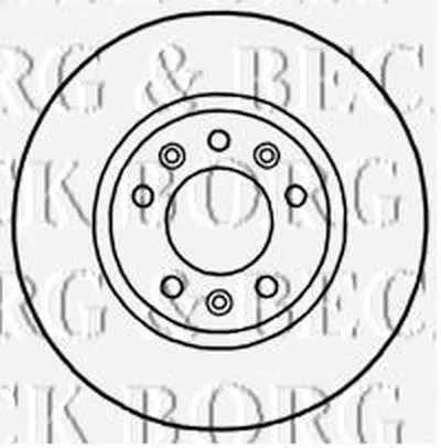 Тормозной диск BORG & BECK купить