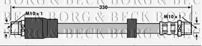 Тормозной шланг BORG & BECK купить