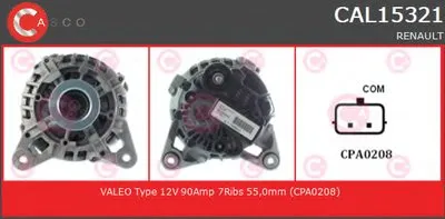 Генератор GENUINE SERIES CASCO купить