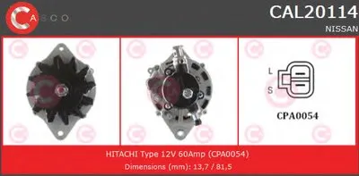 Генератор BRAND NEW SERIES CASCO купить