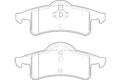 Комплект тормозных колодок, дисковый тормоз WAGNER купить