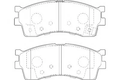 Комплект тормозных колодок, дисковый тормоз WAGNER купить