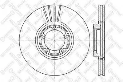 Тормозной диск STELLOX купить