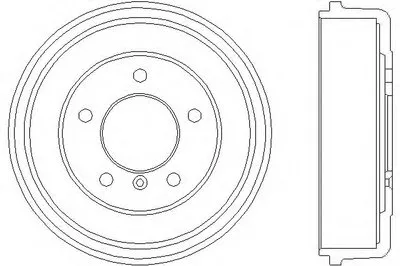 Тормозной барабан HELLA PAGID купить