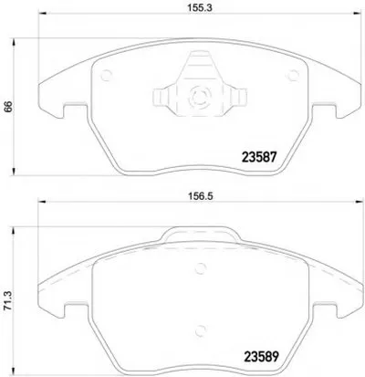 Комплект тормозных колодок, дисковый тормоз epad TEXTAR купить