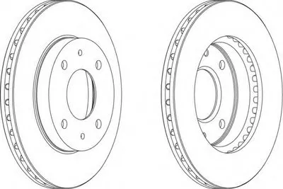 Тормозной диск PREMIER FERODO купить