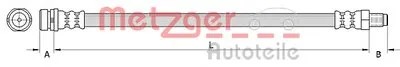 Тормозной шланг METZGER купить