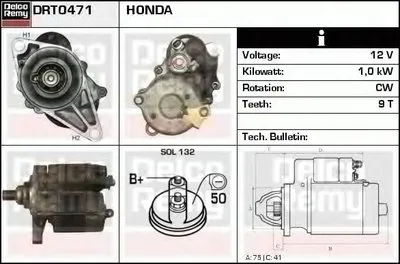 Стартер Remanufactured REMY (Light Duty) DELCO REMY купить