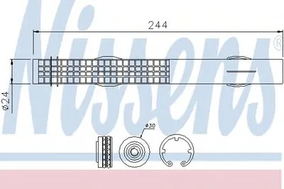 Осушитель, кондиционер NISSENS купить