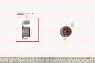 Натяжной ролик, ремень ГРМ FAI AutoParts купить