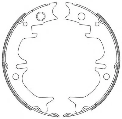 Комплект тормозных колодок ADVANCE OPEN PARTS купить