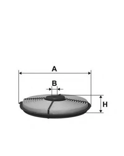 Воздушный фильтр ACTIV OPEN PARTS купить